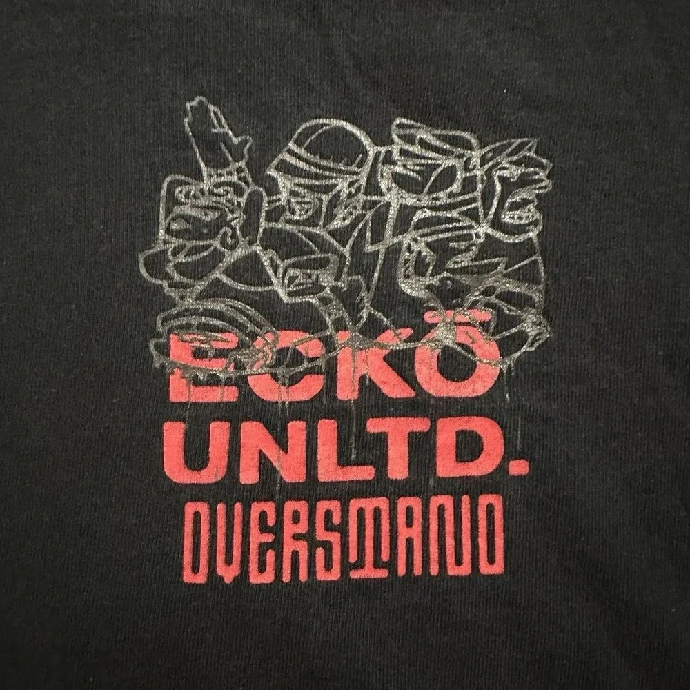 Vintage Ecko Unltd. Graffiti T-Shirt Men's Size 2XL Made In USA Y2K 2000s
